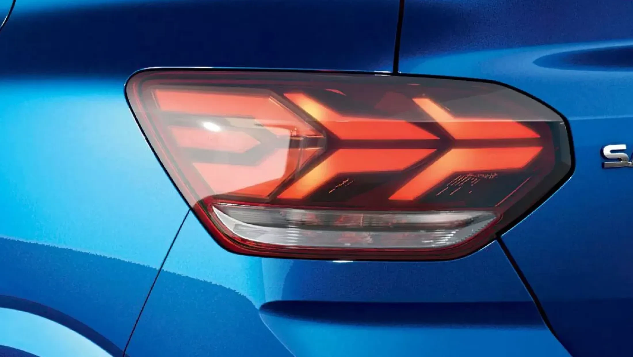 nieuwe sandero achterkant