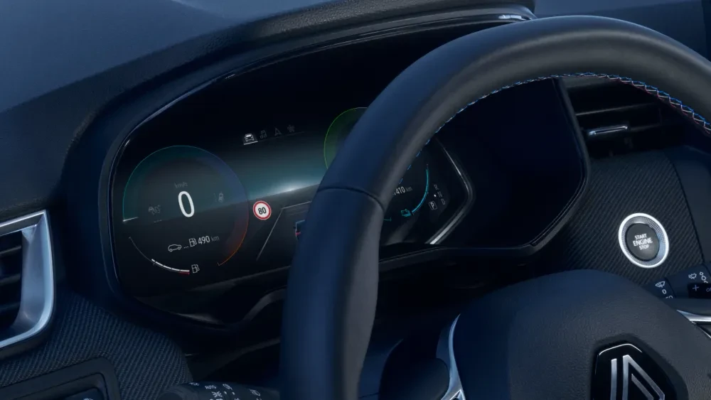 digitaal instrumentenpaneel